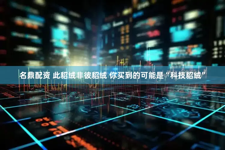 名鼎配资 此貂绒非彼貂绒 你买到的可能是“科技貂绒”